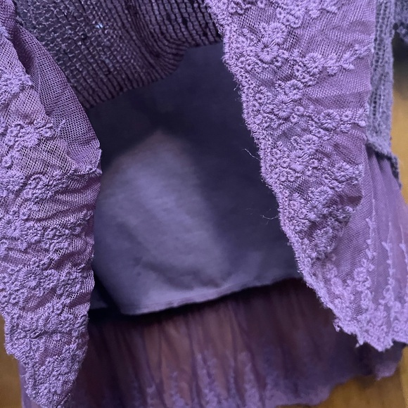 Indigo Soul purple women’s top.        B9 - Picture 9 of 10